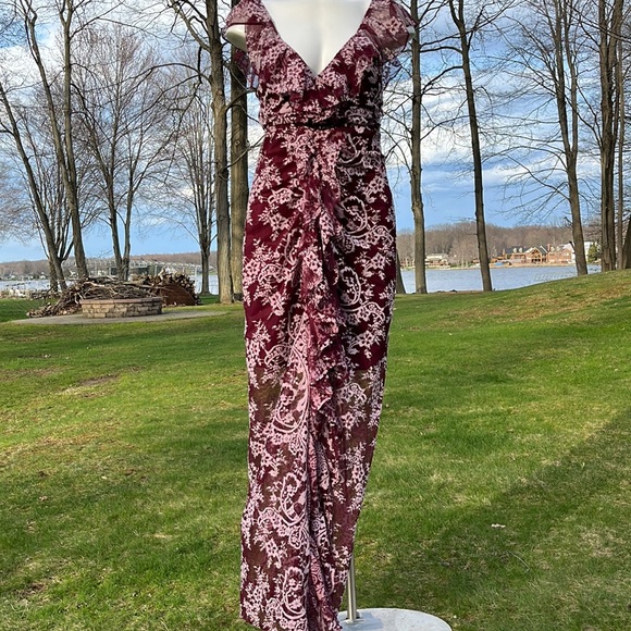 NWT WAYF sexy lace gown XL - Picture 3 of 13